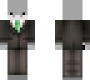hippo in a suit