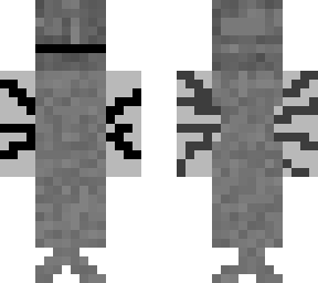 i am you little anchovie (thank you sivered for the mostly invisible skin)