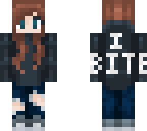 i bite hoodie