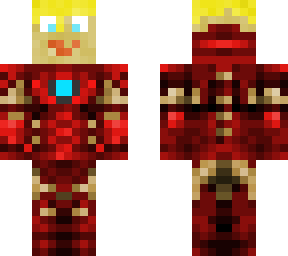 ironman with open face