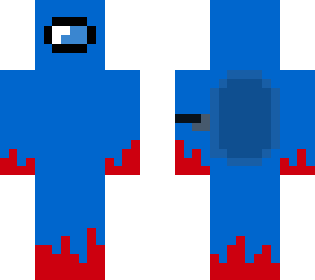 minecraft blue impostor