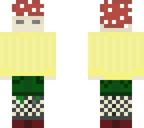 mushroom person (mushh youtube skin)