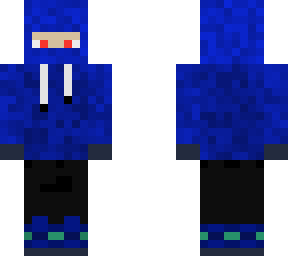 ninja hoodie (blue)
