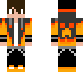 orange boy sweat
