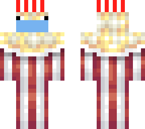 popcorn hotdog mask