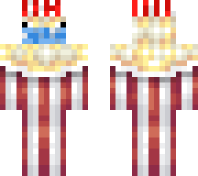 popcorn hotdog mask