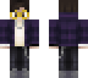 purple eboy with glasses