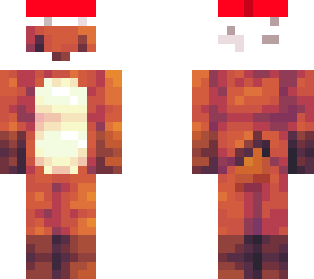 shaded christmas fox