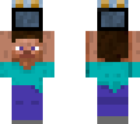 steve holding piston