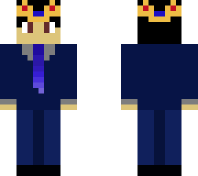 suit and crown