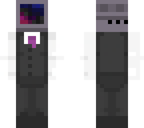tuxedo vest purple computer