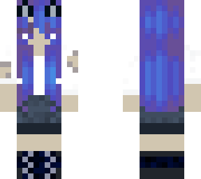 violet cat girl