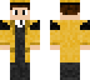 yellow and black