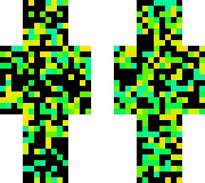 yellow-green pixel