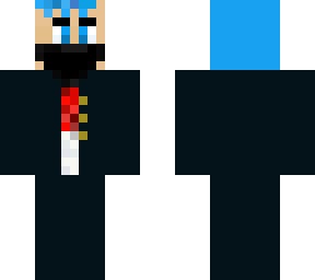 a black suit revamped