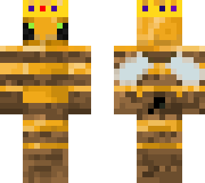 bee with crown