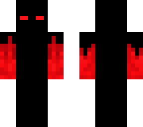 black thing with red things