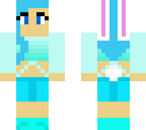 blue blue bunny