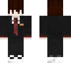 boy school uniform- brown eyes