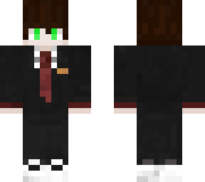 boy school uniform- green eyes