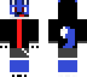 d4edrix yt logo themed blue wolf