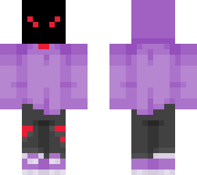 demon gamer purple