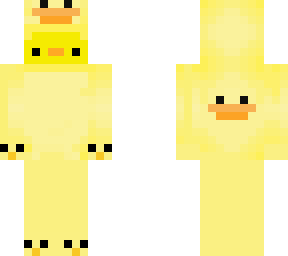 duck in a duck onesie