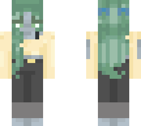 edited someone else's skin into my style and then into a mermaid