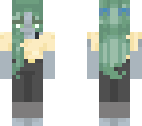 edited someone else's skin into my style and then into a mermaid