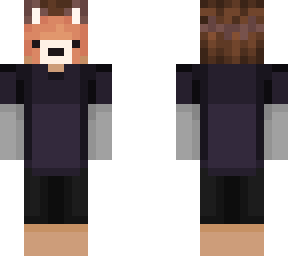 fox mask minecraft skin v.2