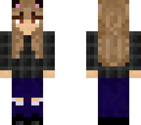 girl with panda ears