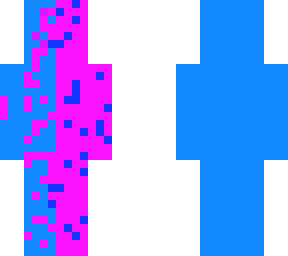 glitched out dude (blue version)