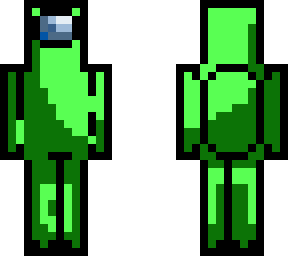 green among us skin