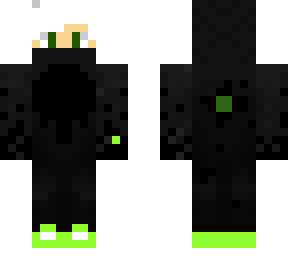 green classic boy with mask