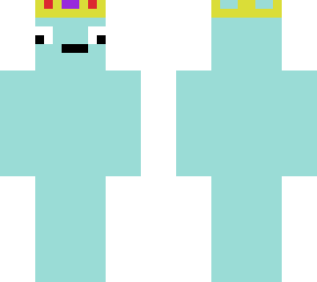 light blue crown