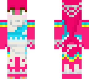 mipha with accessories (botw)
