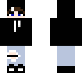 non bionary skin with royal blue eyes