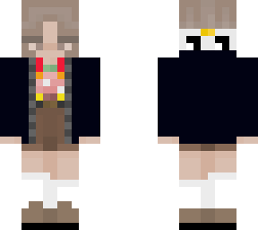 penguin girl with shroom top
