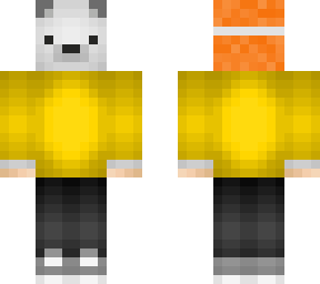 polar bear with mask