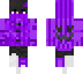 purple boy xdf with mask