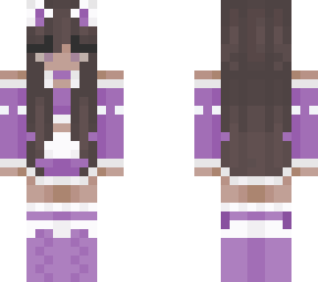 purple cat maid