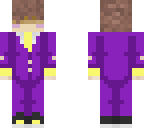purple suit