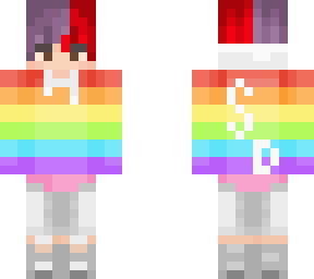 rainbow hoodie