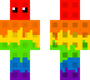 rainbow waffle