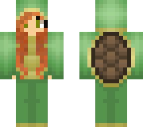 red-haired turtle girl