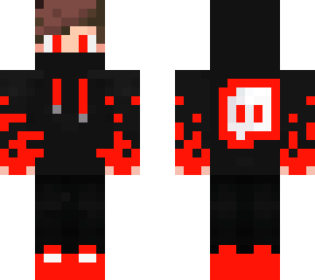 red twitch gamer