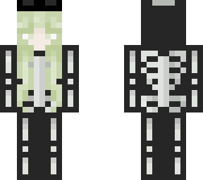 skeleton girl