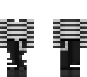 striped emo fit