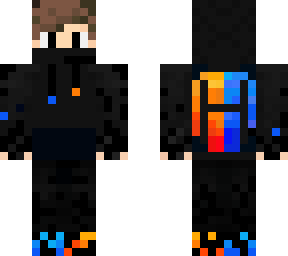 techno gamerz  skin but with h written