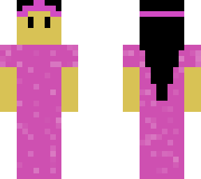 the pink dress